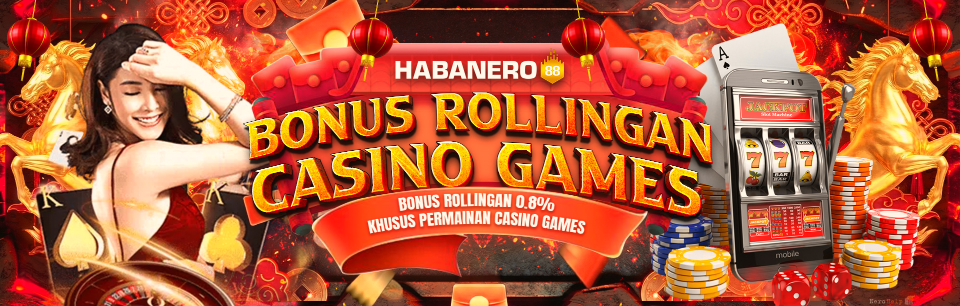Bonus Rollingan 0,8% Casino