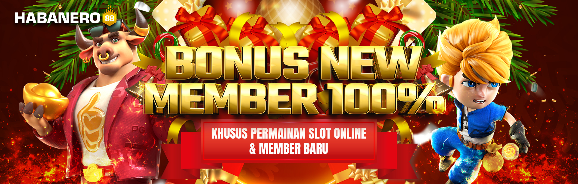 BONUS NEW MEMBER SLOTS 100