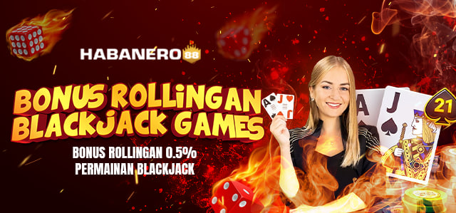 BONUS KOMISI BLACKJACK 0.5%