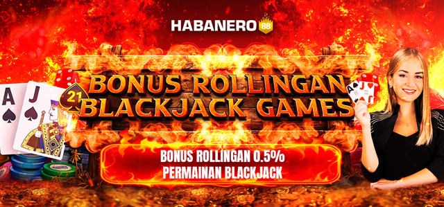 BONUS KOMISI BLACKJACK 0.5%