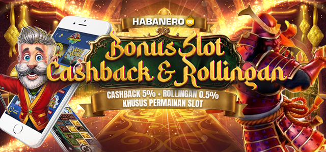 Bonus Cashback 5% + Rollingan