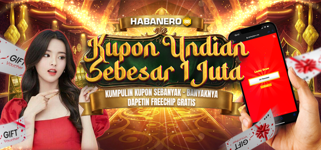 KUPON UNDIAN HABANERO88 TOTAL HADIAH 1.000.000	