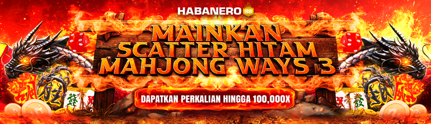 MAHJONG WAYS 3 SCATTER HITAM 100000x