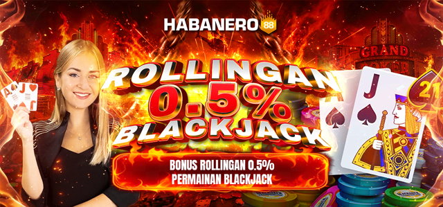 BONUS KOMISI BLACKJACK 0.5%