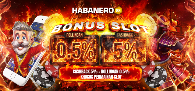 Bonus Cashback 5% + Rollingan