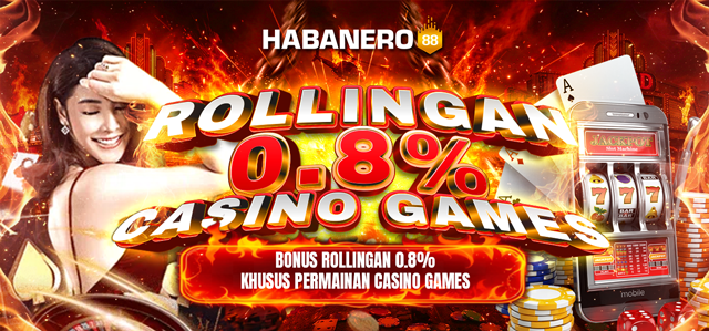 Bonus Rollingan 0,8% Casino