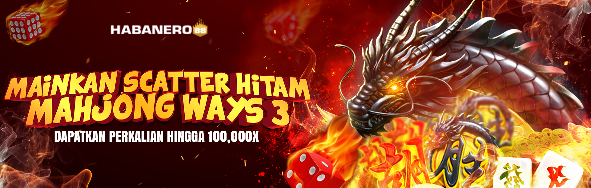 MAHJONG WAYS 3 SCATTER HITAM 100000x	